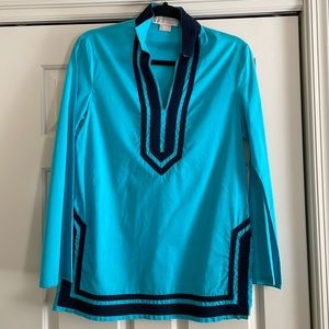 Michael Kors turquoise tunic, S